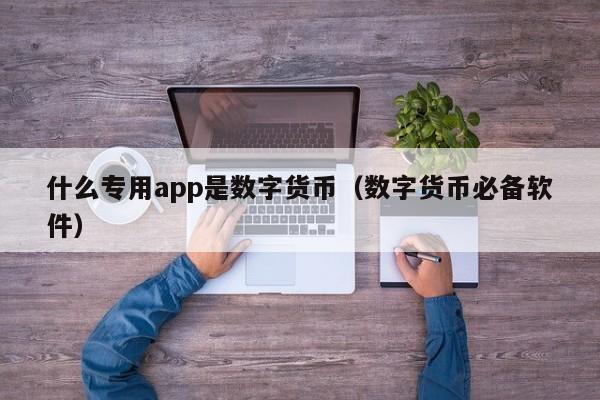 什么专用app是数字货币（数字货币必备软件）