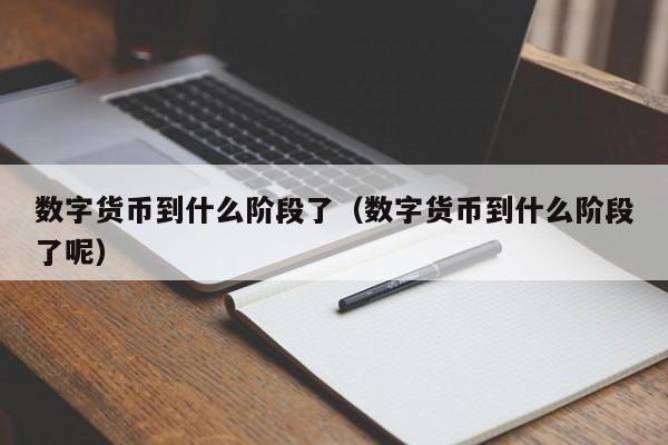 数字货币到什么阶段了（数字货币到什么阶段了呢）